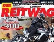 Cover-Ausschnitt der 400. Reitwagen-Ausgabe