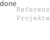 Sie befinden sich bei der Übersicht "Referenzen"