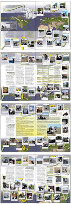 Midiscan Reitwagenartikel "Weltumrundung-Kevin"