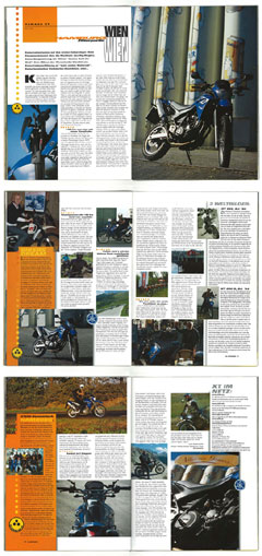 Midiscan Reitwagenartikel "XT Hamburg und retour"