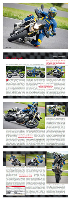 Midiscan "Haliklik"-Artikel Aprilia Dorsoduro