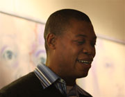 Philips Nwokochas Testlesung im Cafe CI by P Magner 26_10_2012